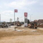 Izgradnja Lukoil benziske stanice u Valjevu