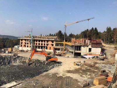 Izgradnja sportsko-rekreativnog kompleksa TEO 4 - Crni Vrh