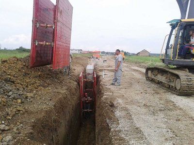 Izgradnja vodovodne mreže u Šapcu