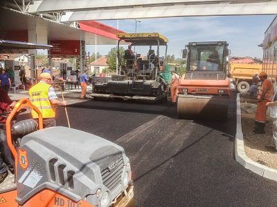 Izgradnja Lukoil benziske stanice u Valjevu