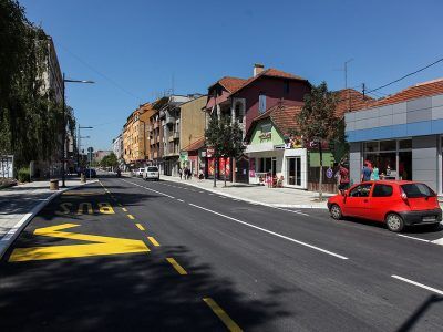 Rekonstrukcija Karađorđeve ulice u Valjevu