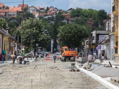 Rekonstrukcija Karađorđeve ulice u Valjevu