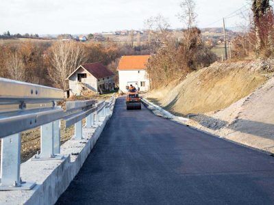 Sanacija klizišta u selu Komanice